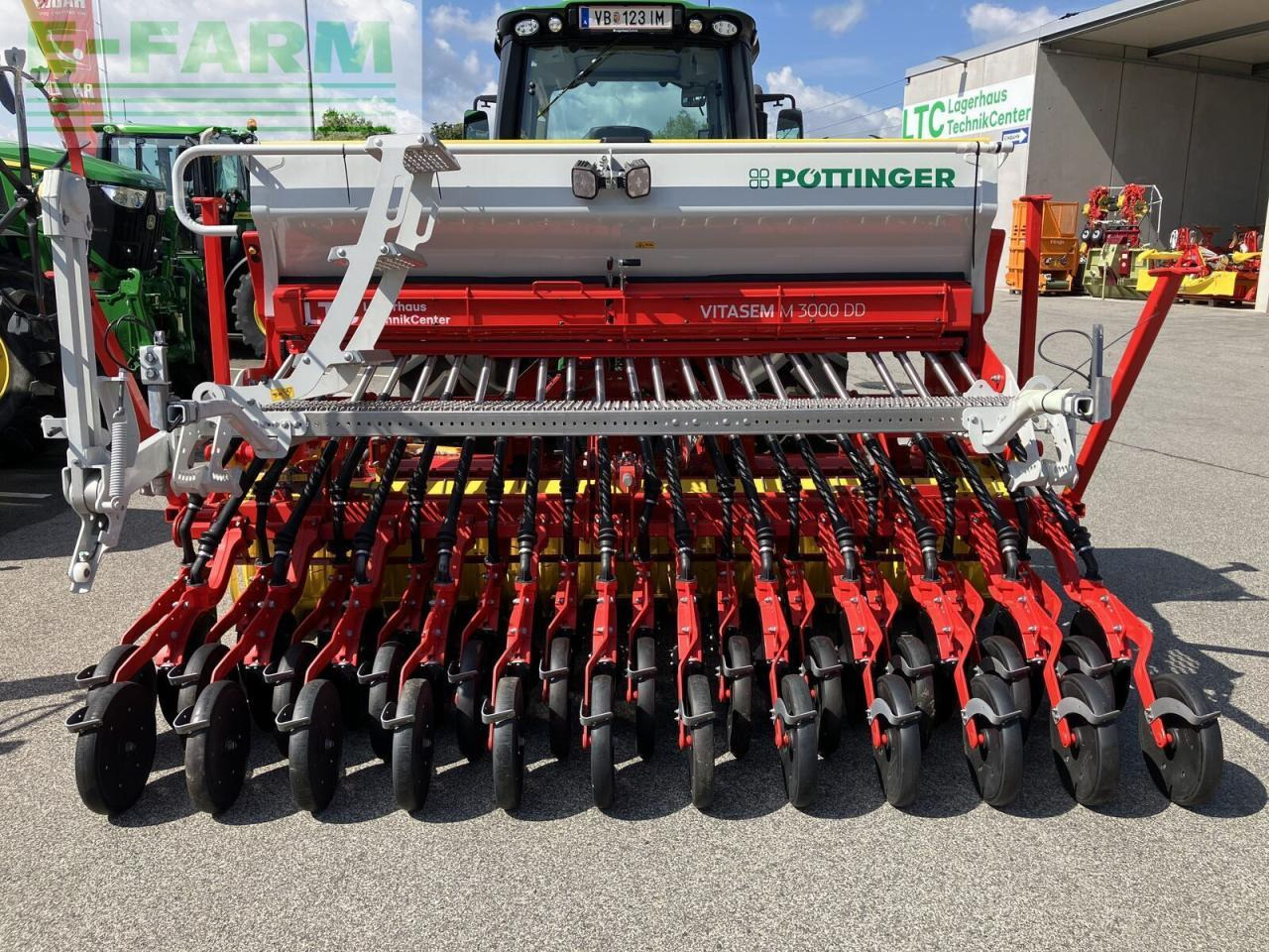 Combine seed drill Pöttinger lion 3040 + vitasem m 3000 add: picture 6