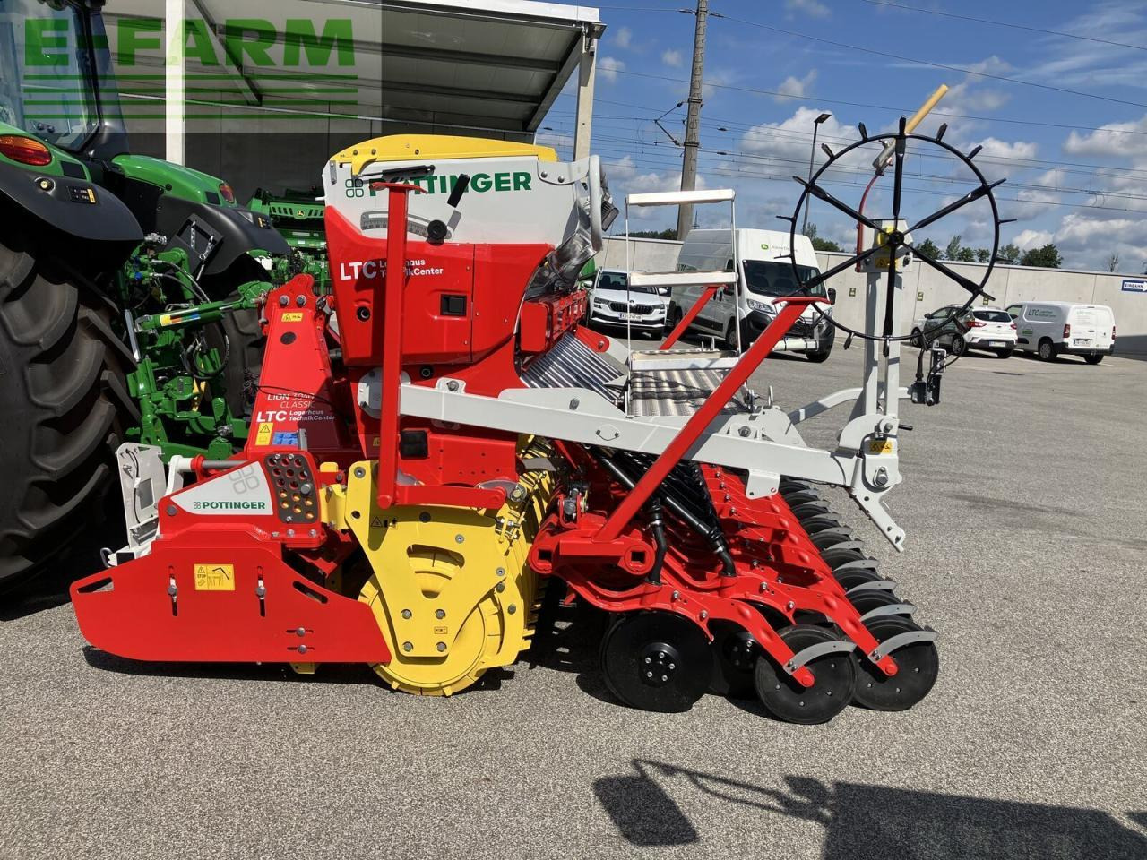 Combine seed drill Pöttinger lion 3040 + vitasem m 3000 add: picture 7