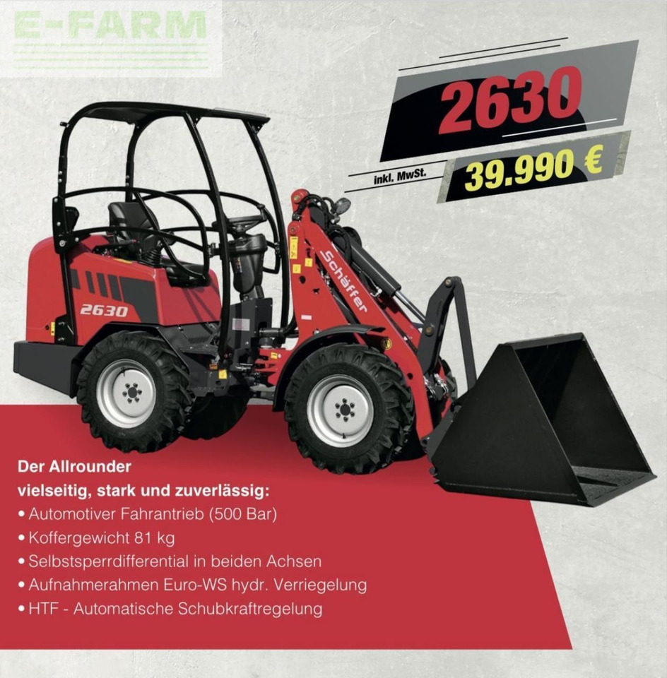 Schäffer 2630 - aktion - Mini excavator: picture 1 Schäffer 2630 - aktion - Mini excavator: picture 1