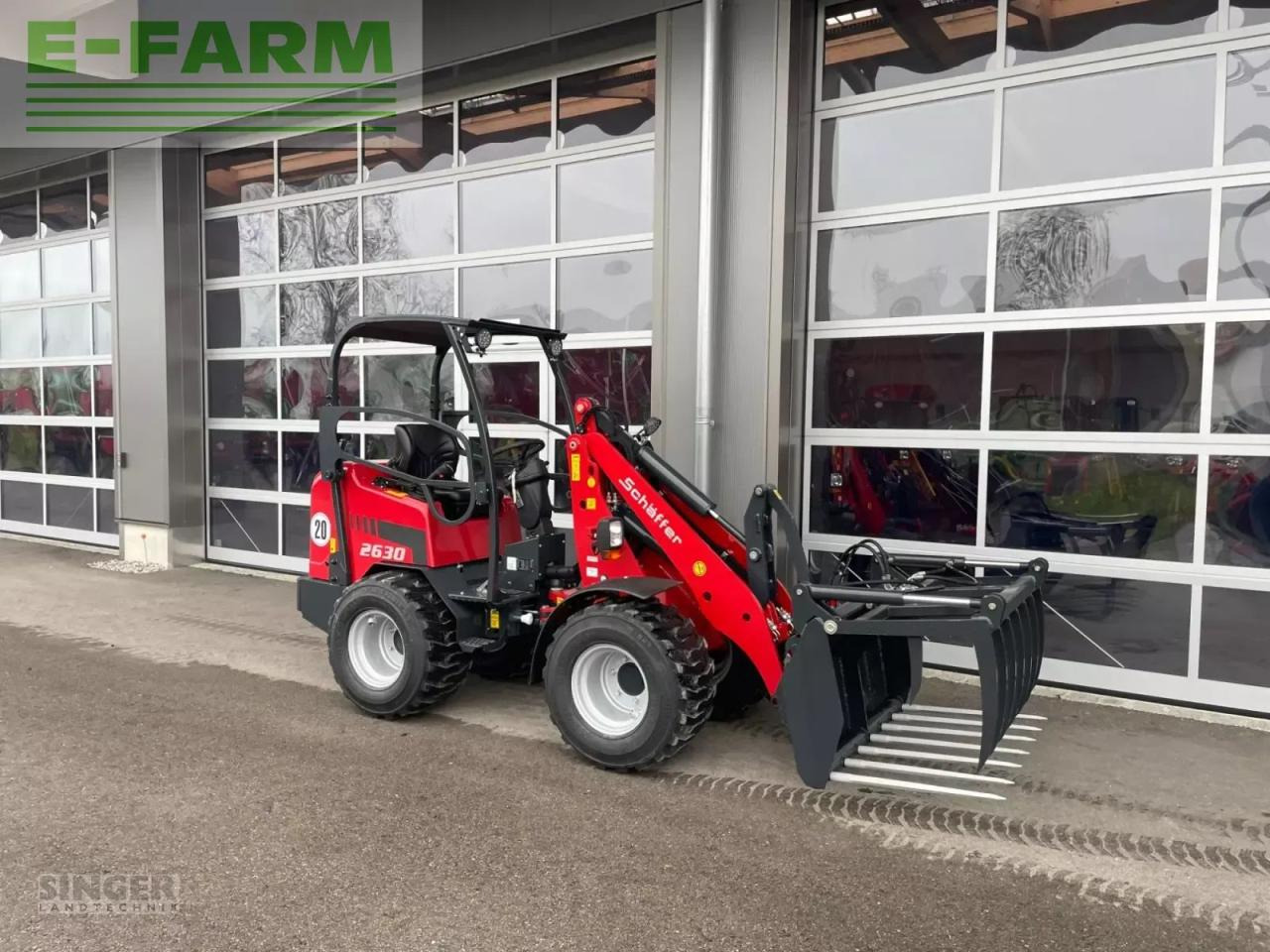 Schäffer 2630 - hubhöhe 311cm, stvzo, kardanwelle - Mini excavator: picture 1 Schäffer 2630 - hubhöhe 311cm, stvzo, kardanwelle - Mini excavator: picture 1
