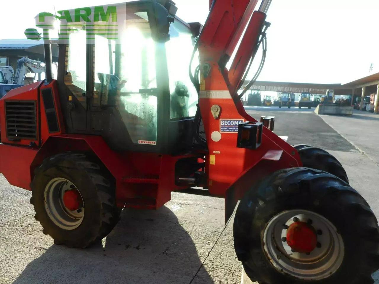 Schäffer 870t mit teleskoparm und euro aufnahme - Mini excavator: picture 5 Schäffer 870t mit teleskoparm und euro aufnahme - Mini excavator: picture 5