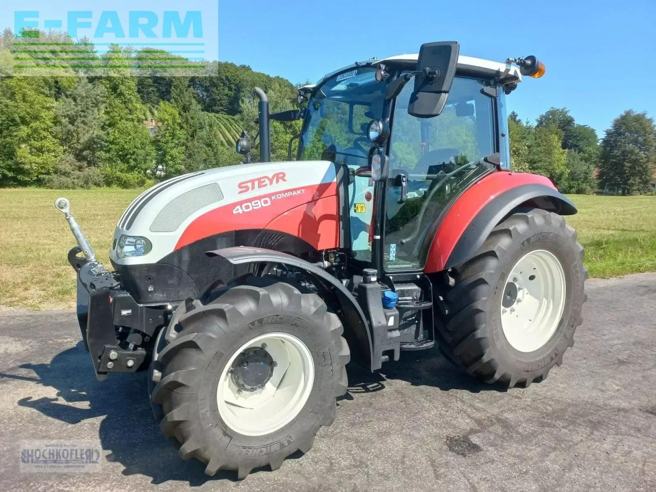 Steyr 4090 kompakt (stage v) - Farm tractor: picture 1 Steyr 4090 kompakt (stage v) - Farm tractor: picture 1