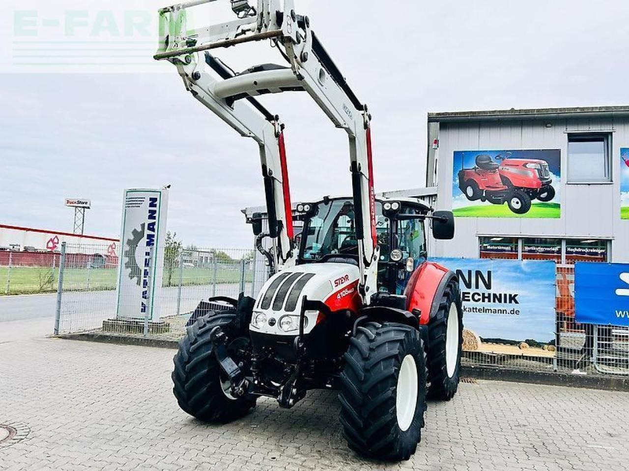 Steyr 4105 multi - Farm tractor: picture 1 Steyr 4105 multi - Farm tractor: picture 1