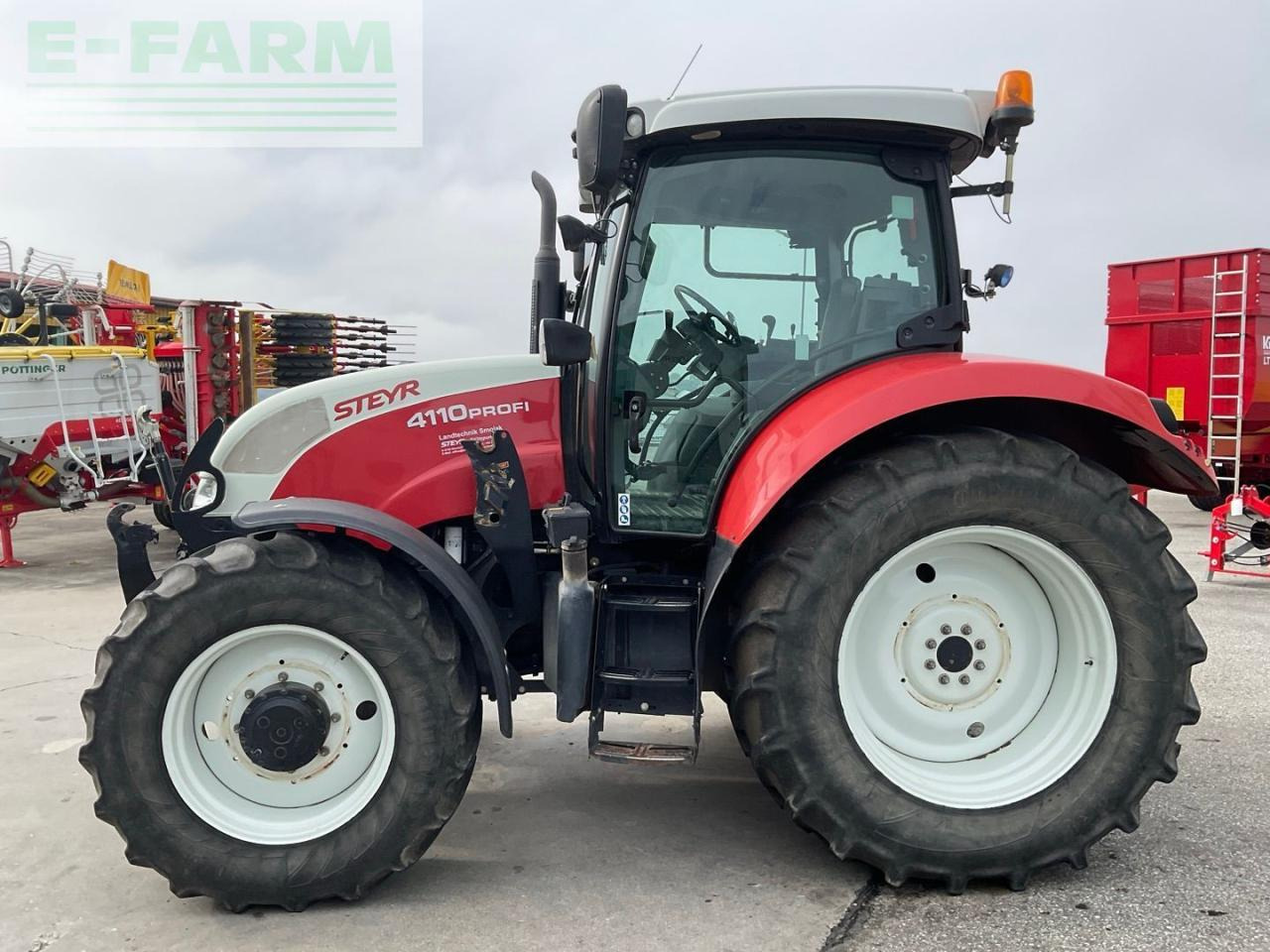 Steyr 4110 Profi - Farm tractor: picture 2 Steyr 4110 Profi - Farm tractor: picture 2