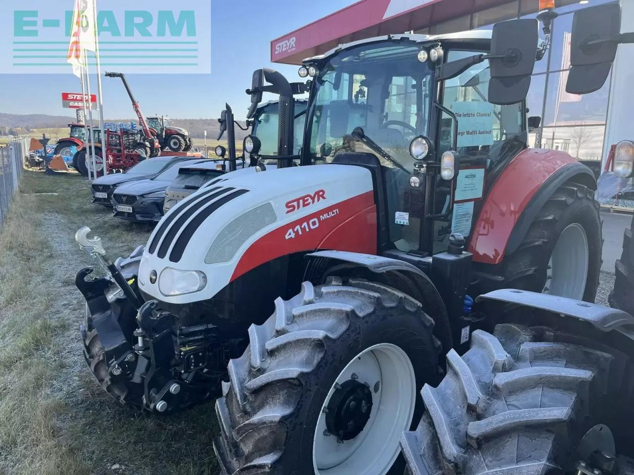 Steyr 4110 multi (stage v) - Farm tractor: picture 1 Steyr 4110 multi (stage v) - Farm tractor: picture 1