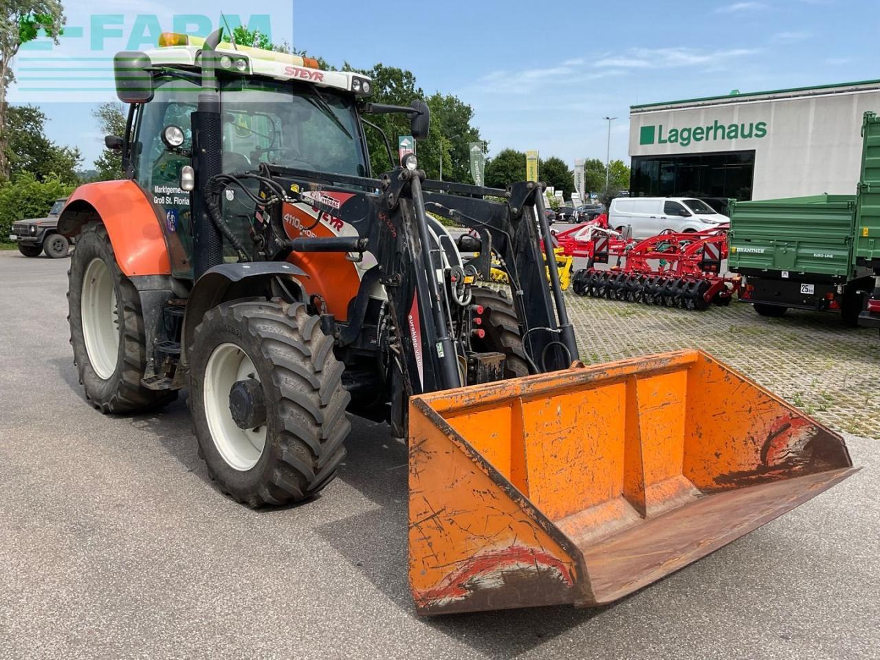 Steyr 4120 Profi - Farm tractor: picture 4 Steyr 4120 Profi - Farm tractor: picture 4