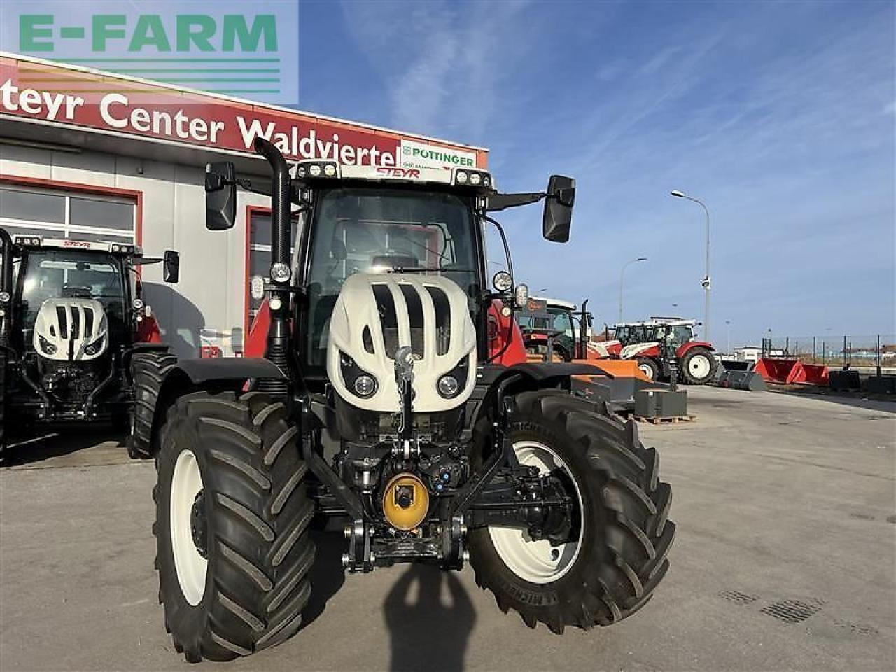 Steyr 4145 profi cvt CVT - Farm tractor: picture 4 Steyr 4145 profi cvt CVT - Farm tractor: picture 4
