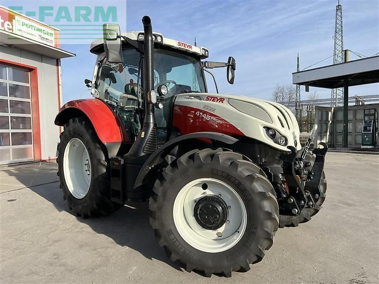 Steyr 4145 profi cvt - Farm tractor: picture 1 Steyr 4145 profi cvt - Farm tractor: picture 1