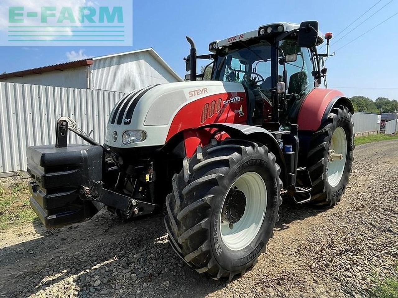 Steyr 6170 cvt - Farm tractor: picture 1 Steyr 6170 cvt - Farm tractor: picture 1