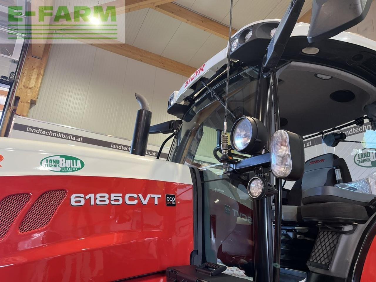 Steyr 6185 cvt hi-escr komfort - Farm tractor: picture 5 Steyr 6185 cvt hi-escr komfort - Farm tractor: picture 5