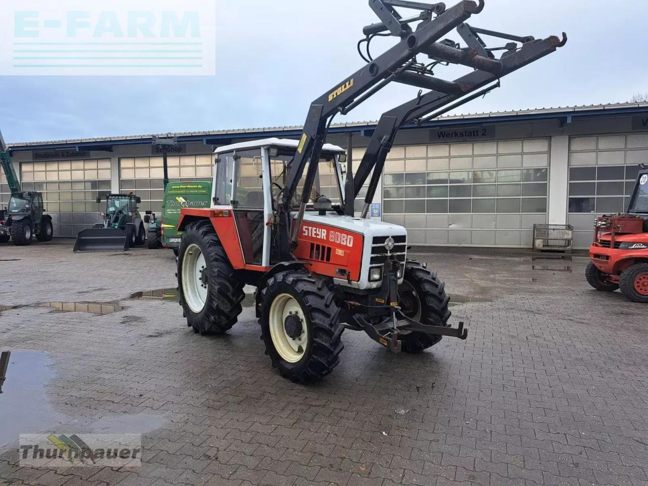 Steyr 8080 - Farm tractor: picture 4 Steyr 8080 - Farm tractor: picture 4