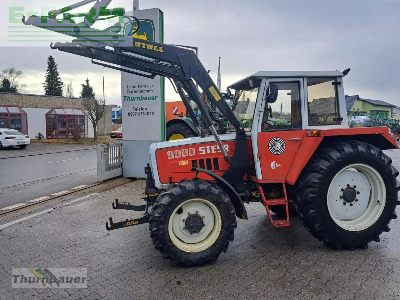 Steyr 8080 - Farm tractor: picture 1 Steyr 8080 - Farm tractor: picture 1
