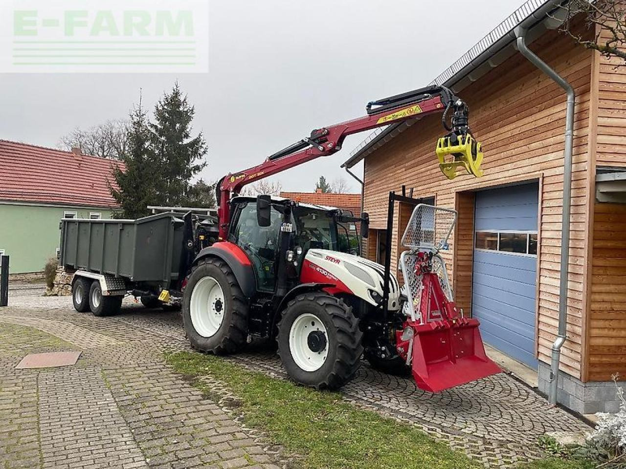 Farm tractor Steyr expert 4130 cvt CVT: picture 9 Farm tractor Steyr expert 4130 cvt CVT: picture 9