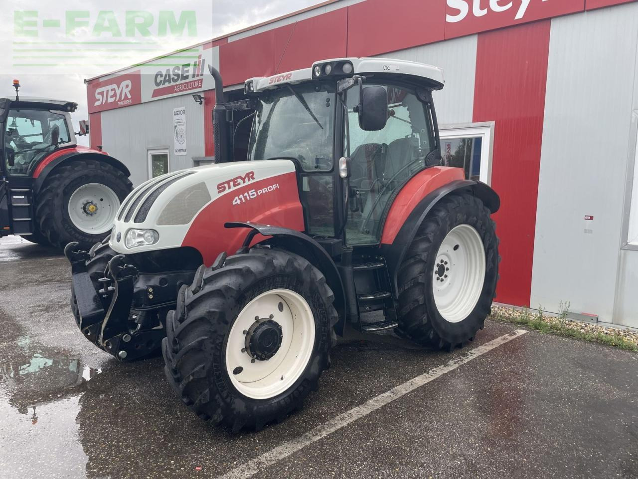 Steyr profi 4115 komfort - Farm tractor: picture 3 Steyr profi 4115 komfort - Farm tractor: picture 3