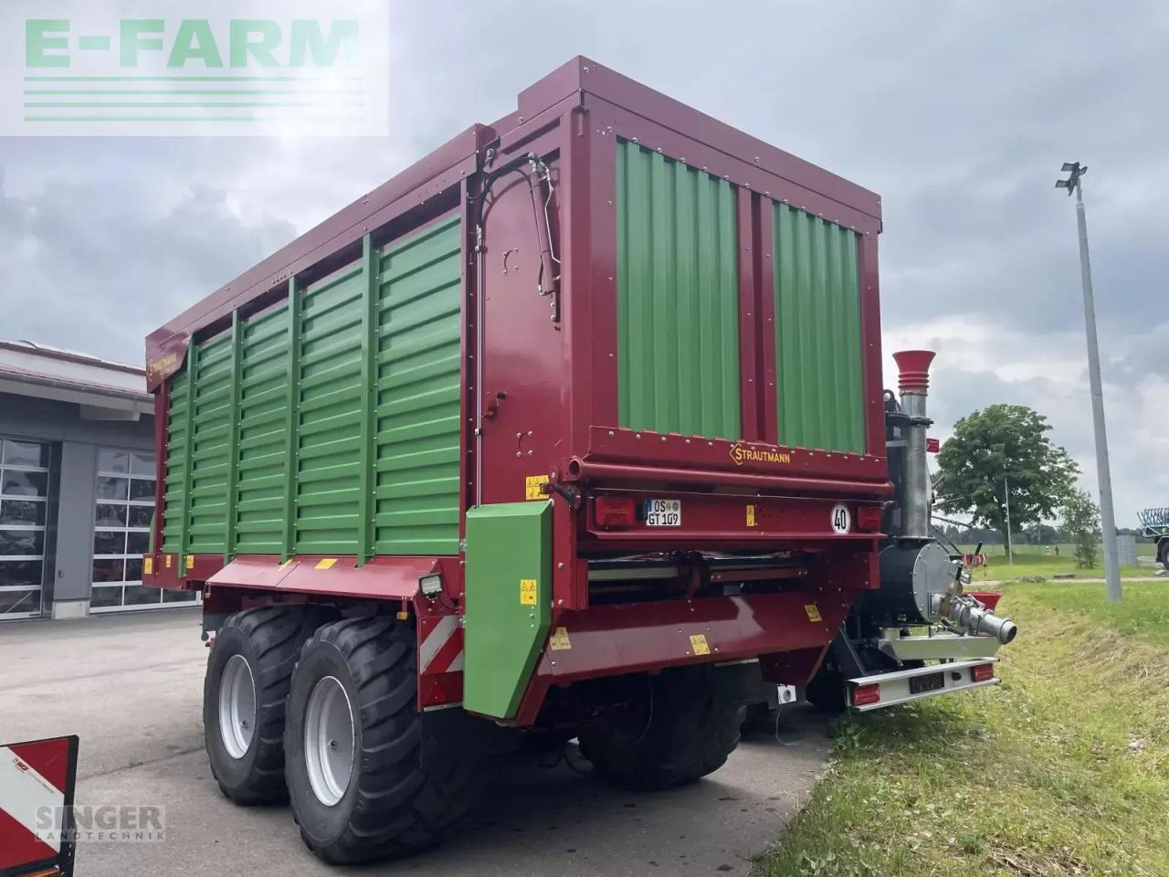 Strautmann giga-trailer 400 häckseltransport - Farm tipping trailer/ Dumper: picture 5 Strautmann giga-trailer 400 häckseltransport - Farm tipping trailer/ Dumper: picture 5