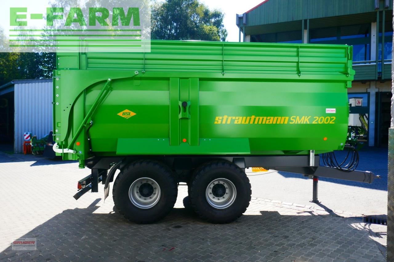 Strautmann smk 2002 - 21 to - 60 cm aufbau - Farm tipping trailer/ Dumper: picture 1 Strautmann smk 2002 - 21 to - 60 cm aufbau - Farm tipping trailer/ Dumper: picture 1