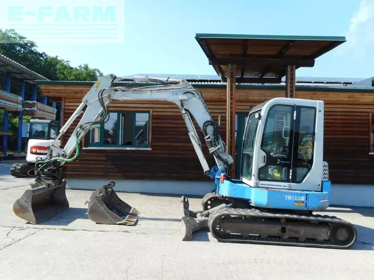 Takeuchi tb 153fr ( 5.650kg ) rototilt +ähnlich powertilt - Mini excavator: picture 1 Takeuchi tb 153fr ( 5.650kg ) rototilt +ähnlich powertilt - Mini excavator: picture 1