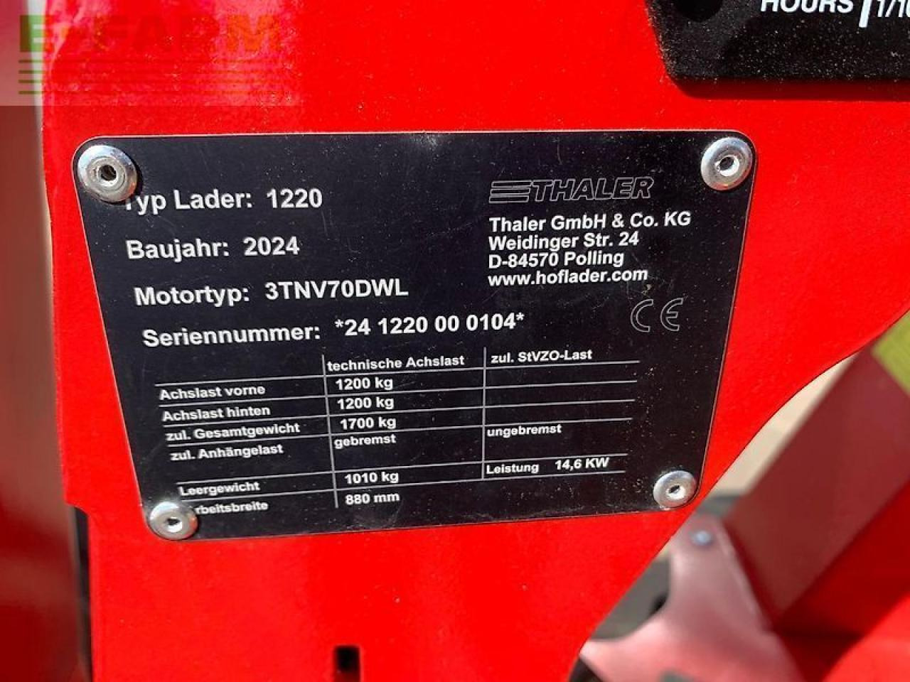 Mini excavator Thaler 1220: picture 13
