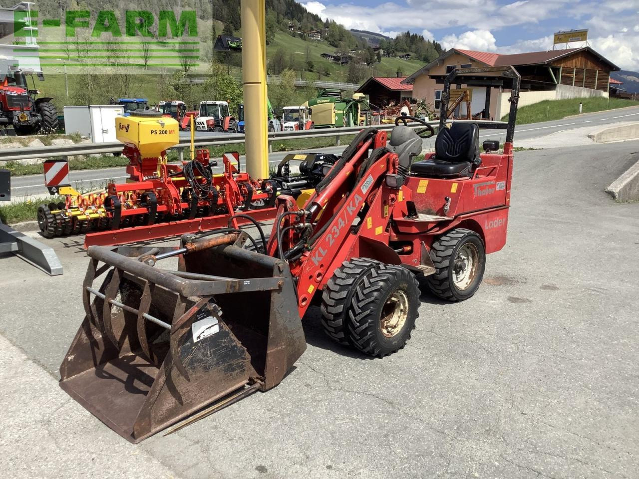 Thaler kl 234 ka - Mini excavator: picture 1 Thaler kl 234 ka - Mini excavator: picture 1