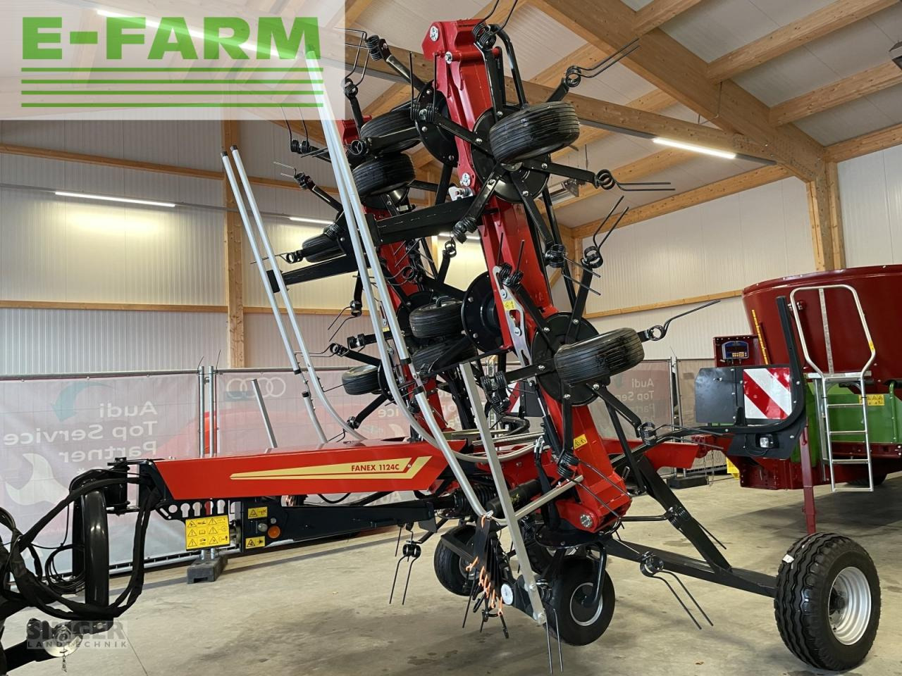 Vicon fanex 1124 c - Tedder/ Rake: picture 1 Vicon fanex 1124 c - Tedder/ Rake: picture 1