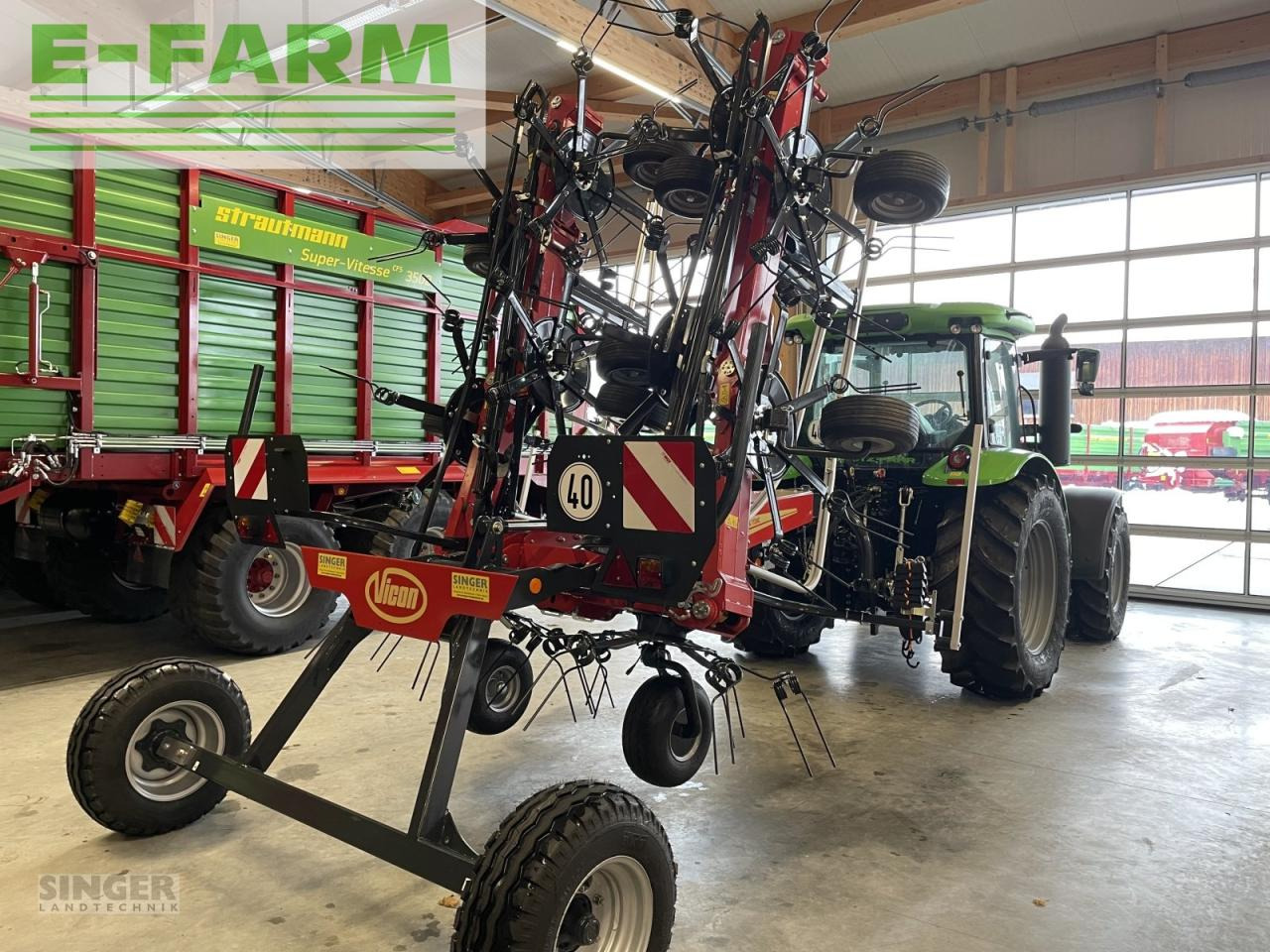 Vicon fanex 1124 c - Tedder/ Rake: picture 2 Vicon fanex 1124 c - Tedder/ Rake: picture 2