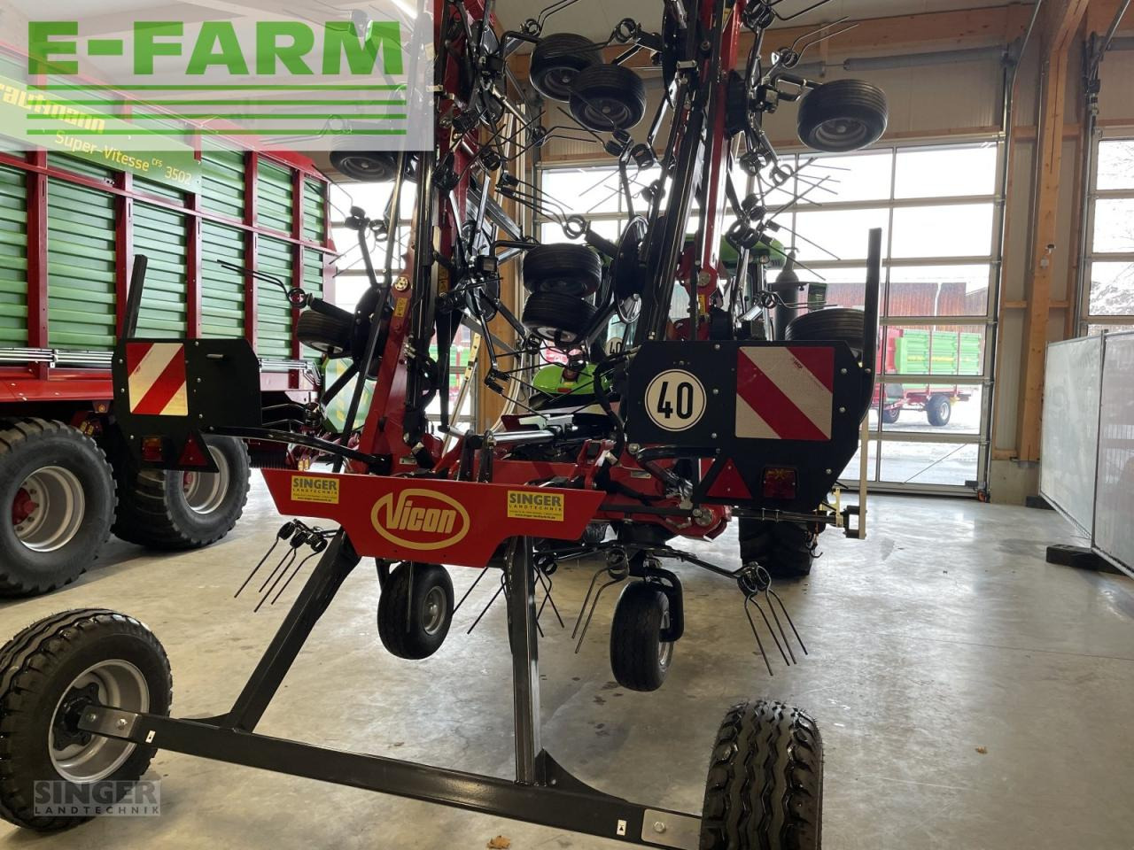 Vicon fanex 1124 c - Tedder/ Rake: picture 5 Vicon fanex 1124 c - Tedder/ Rake: picture 5