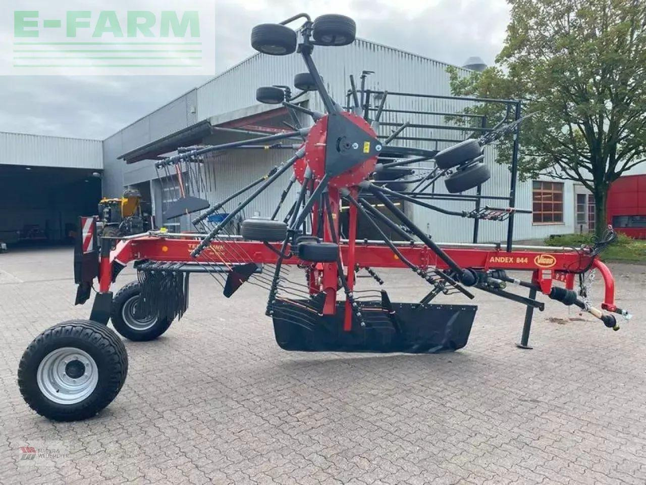 Vicon vicon mittelschwader andex 844 - Tedder/ Rake: picture 4 Vicon vicon mittelschwader andex 844 - Tedder/ Rake: picture 4