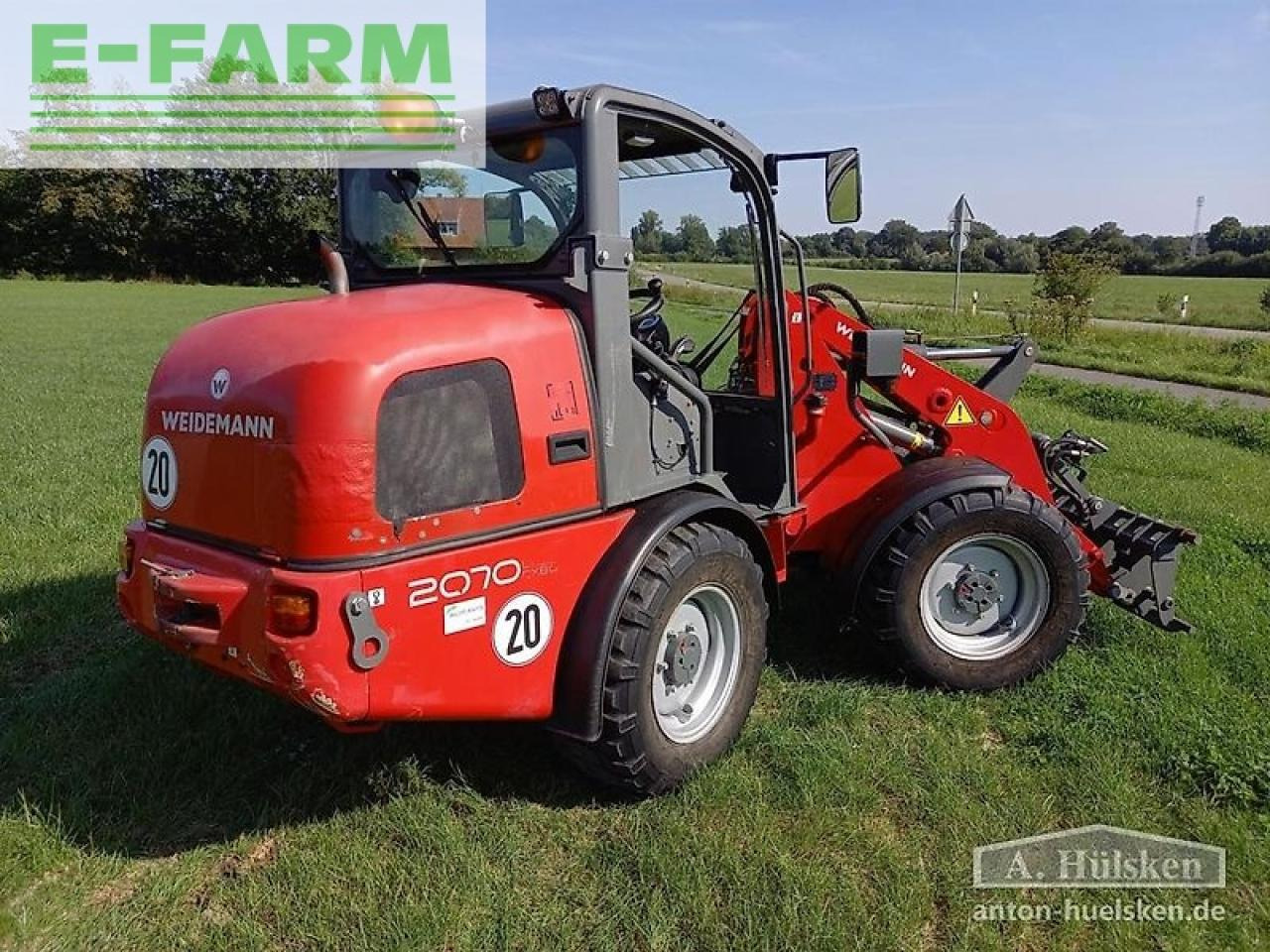 Mini excavator Weidemann 2070 cx 80lp: picture 9