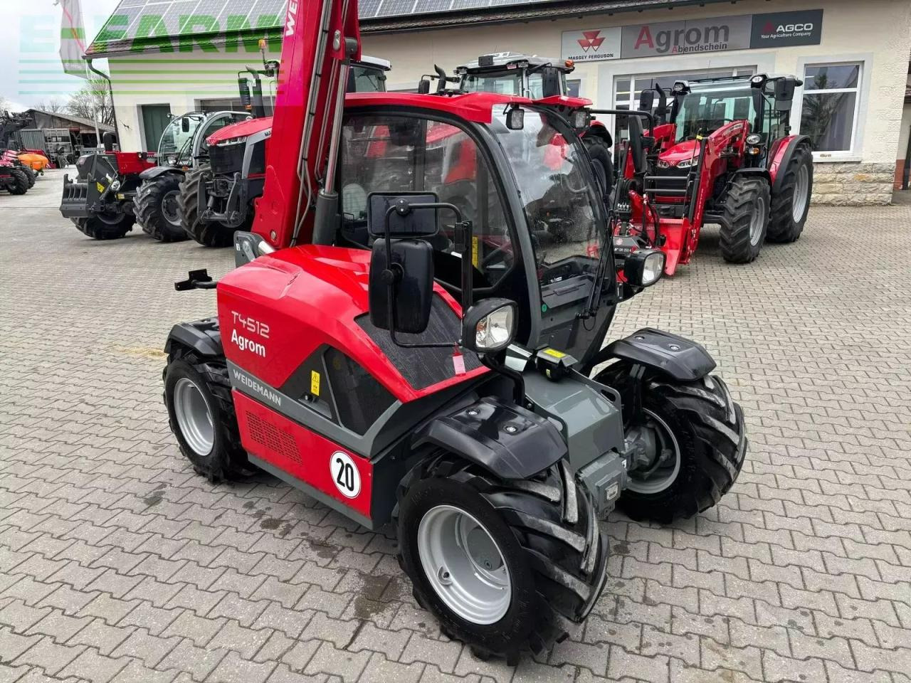 Weidemann t 4512 - Telescopic handler: picture 1 Weidemann t 4512 - Telescopic handler: picture 1