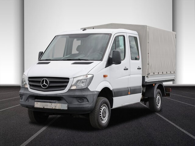 Open body delivery van, Crew cab van MERCEDES-BENZ Sprinter 316CDI DOKA,Allrad,Klima: picture 19