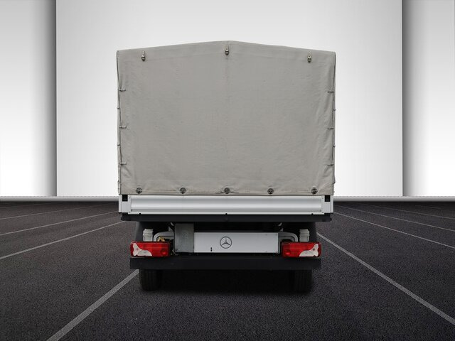 Open body delivery van, Crew cab van MERCEDES-BENZ Sprinter 316CDI DOKA,Allrad,Klima: picture 21