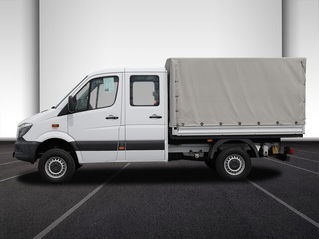 Open body delivery van, Crew cab van MERCEDES-BENZ Sprinter 316CDI DOKA,Allrad,Klima: picture 20
