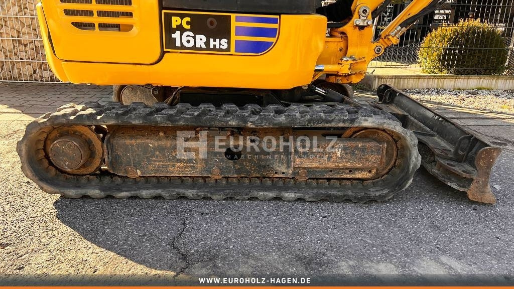 Mini excavator Komatsu Minibagger PC 16 R-3HS, Schnellwechsler MS01: picture 16