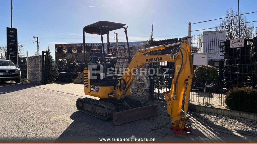 Mini excavator Komatsu Minibagger PC 16 R-3HS, Schnellwechsler MS01: picture 13