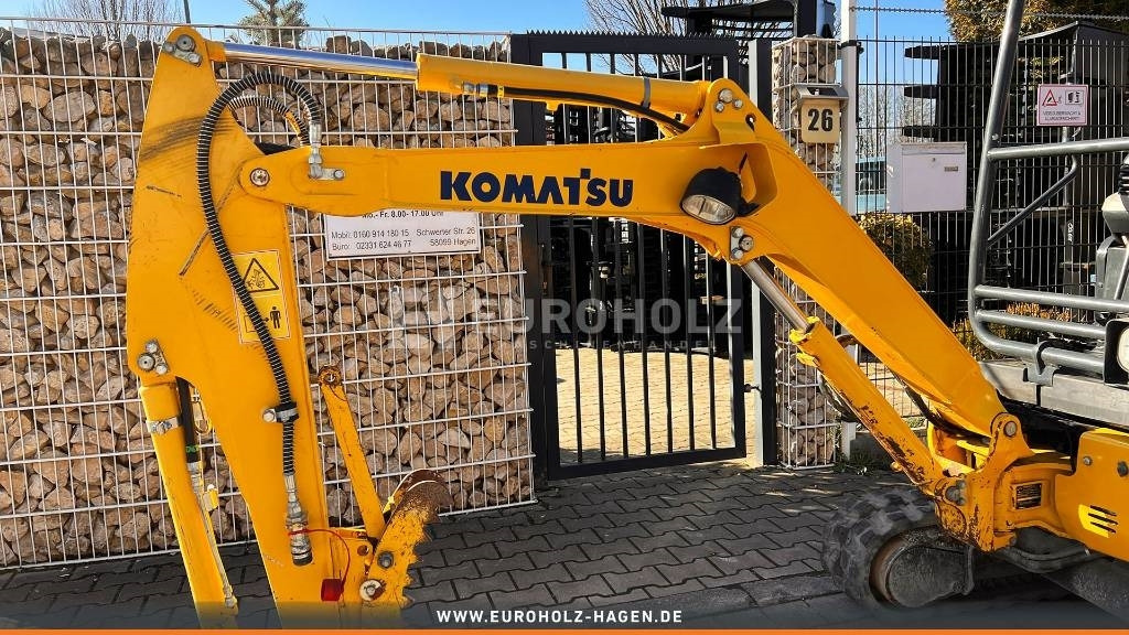 Mini excavator Komatsu Minibagger PC 16 R-3HS, Schnellwechsler MS01: picture 10