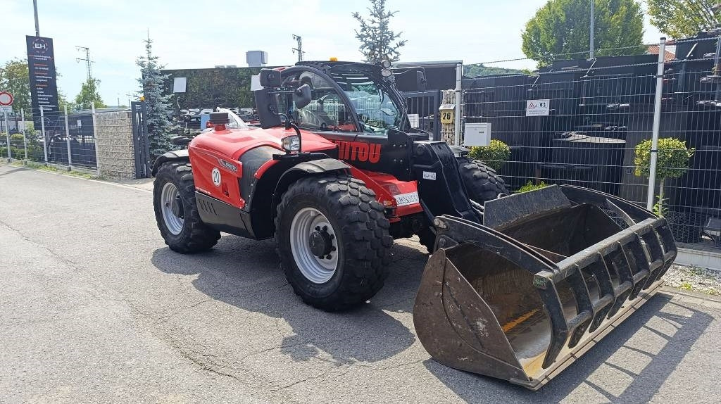 Manitou Teleskoplader 737, Allrad, 7 m und 3.7 t, Klima, - Telescopic handler: picture 1 Manitou Teleskoplader 737, Allrad, 7 m und 3.7 t, Klima, - Telescopic handler: picture 1