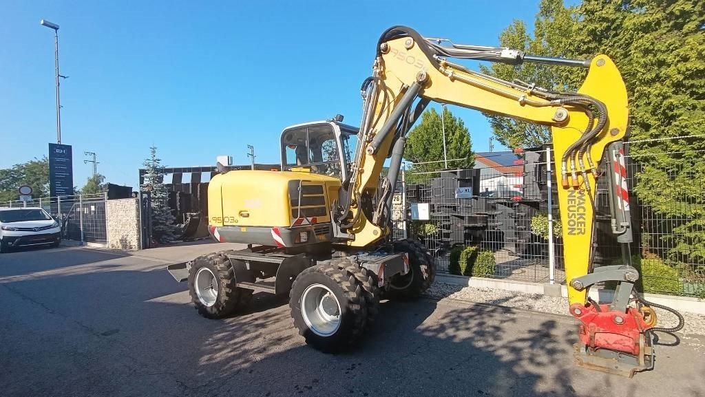 Wheel excavator Wacker Neuson 9503 Bagger Powertilt, SW Martin, Verstellausleger: picture 7