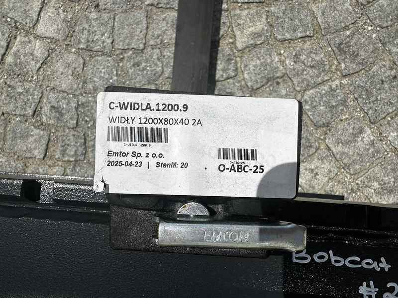 Big Palettengabel mit Bobcat 114cm Aufnahme - Forks for Material handling equipment: picture 5 Big Palettengabel mit Bobcat 114cm Aufnahme - Forks for Material handling equipment: picture 5