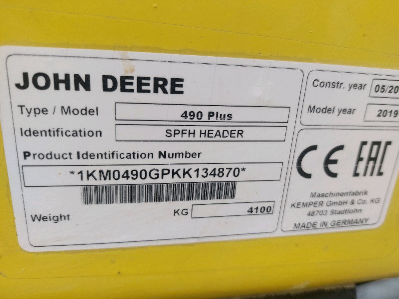 Harvester John Deere 9700i: picture 29 Harvester John Deere 9700i: picture 29