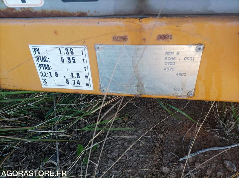 Remorque multi-caisson à bras Guima Gourdon - Agricultural machinery: picture 3 Remorque multi-caisson à bras Guima Gourdon - Agricultural machinery: picture 3