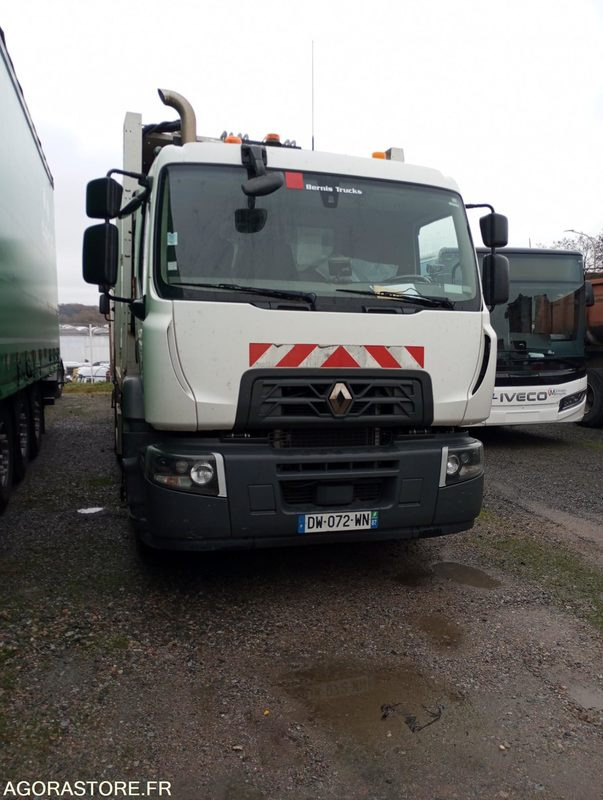 BOM RENAULT D WIDE - 2015 - 277641km - DW072WN - Refuse truck: picture 1 BOM RENAULT D WIDE - 2015 - 277641km - DW072WN - Refuse truck: picture 1