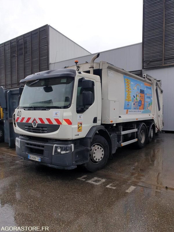 BOM RENAULT PREMIUM 340 - 20 m3 sur châssis 26T - 2014 - 180000km - Refuse truck: picture 3 BOM RENAULT PREMIUM 340 - 20 m3 sur châssis 26T - 2014 - 180000km - Refuse truck: picture 3
