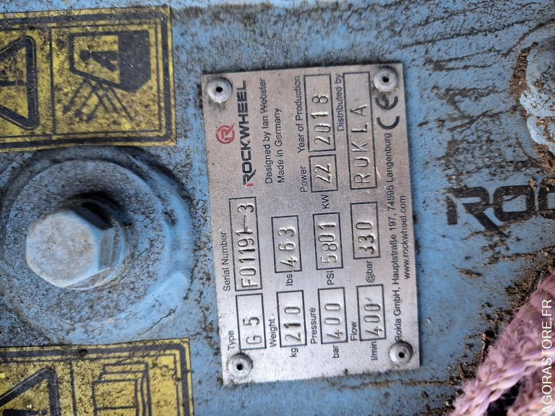 Hydraulic hammer BRH D&A 130 DP - 2018: picture 8