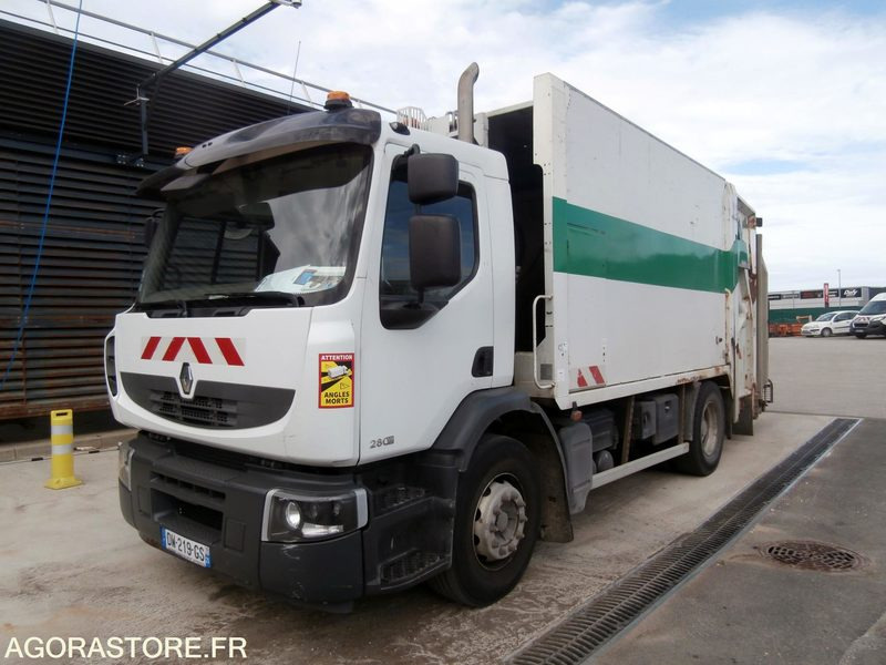 Benne Renault Premium 29HAB2 SEMAT - 2008 - 185600 kms - Refuse truck: picture 2 Benne Renault Premium 29HAB2 SEMAT - 2008 - 185600 kms - Refuse truck: picture 2