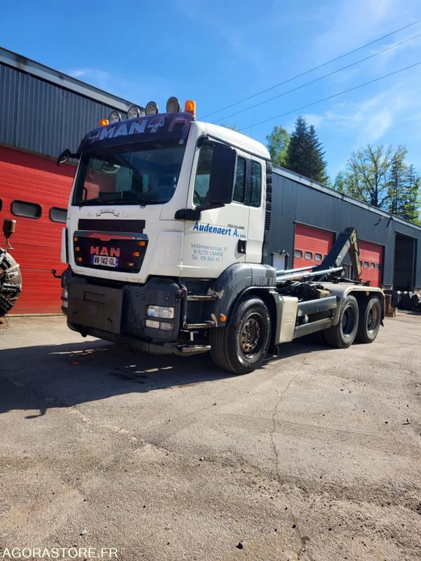 Camion ampliroll man tgs 33 400 - 827 000 KMS - 2009 - Hook lift truck: picture 3 Camion ampliroll man tgs 33 400 - 827 000 KMS - 2009 - Hook lift truck: picture 3