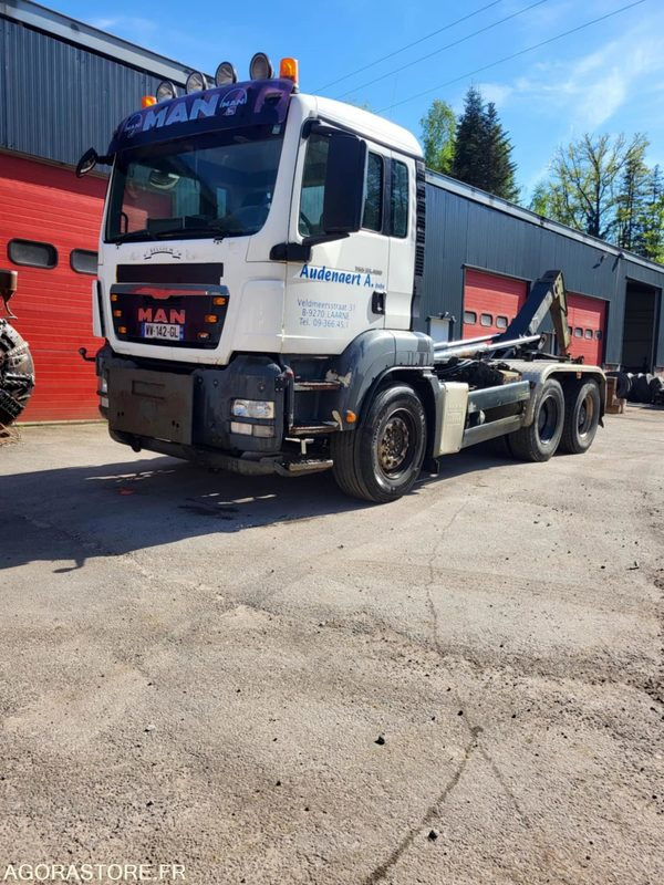 Camion ampliroll man tgs 33 400 - 827 000 KMS - 2009 - Hook lift truck: picture 4 Camion ampliroll man tgs 33 400 - 827 000 KMS - 2009 - Hook lift truck: picture 4