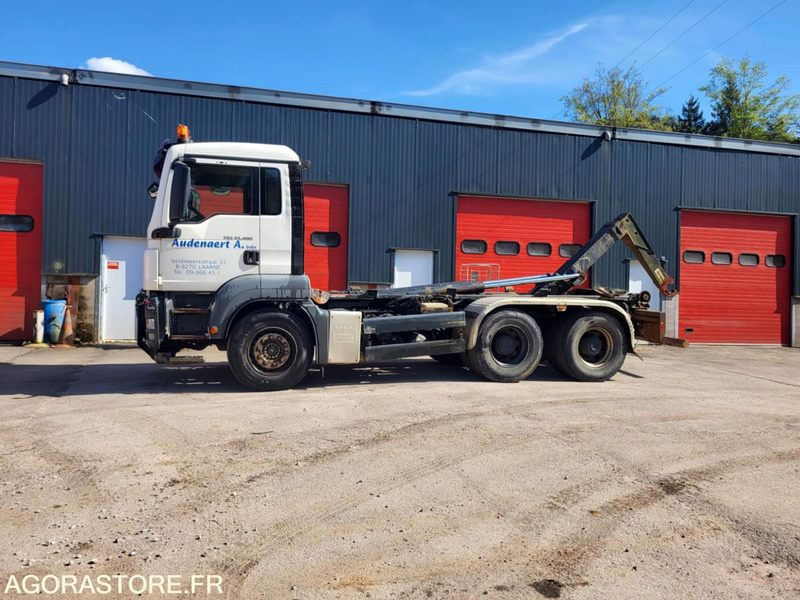 Camion ampliroll man tgs 33 400 - 827 000 KMS - 2009 - Hook lift truck: picture 1 Camion ampliroll man tgs 33 400 - 827 000 KMS - 2009 - Hook lift truck: picture 1