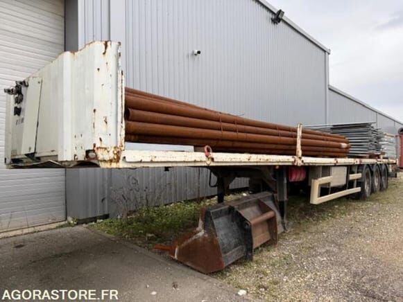 Coder Semi-Remorque Plateau Coder - Dropside/ Flatbed semi-trailer: picture 3 Coder Semi-Remorque Plateau Coder - Dropside/ Flatbed semi-trailer: picture 3
