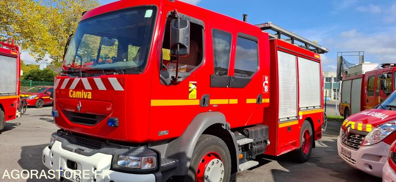 FOURGON POMPE TONNE - RENAULT MIDLUM - 680 AFL 29 - Fire engine: picture 1 FOURGON POMPE TONNE - RENAULT MIDLUM - 680 AFL 29 - Fire engine: picture 1