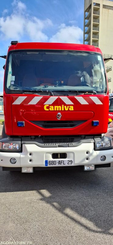FOURGON POMPE TONNE - RENAULT MIDLUM - 680 AFL 29 - Fire engine: picture 3 FOURGON POMPE TONNE - RENAULT MIDLUM - 680 AFL 29 - Fire engine: picture 3